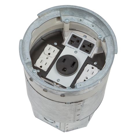 electrical outlet box concrete|recessed floor outlets for concrete.